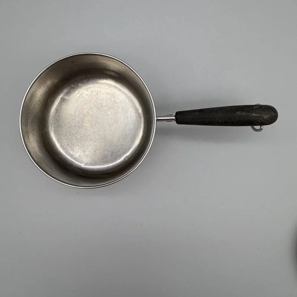 Vintage Revere Ware 1801 1 Qt. Sauce Pan Pot with Copper Bottom & Lid